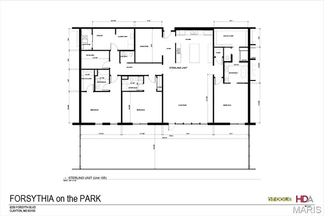 $2,346,350 | 8250 Forsyth Boulevard, Unit 105, Clayton, MO 63105