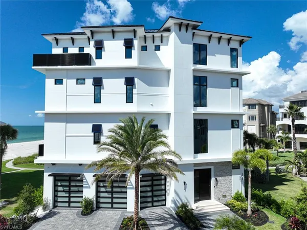 a front view of a house with balcony