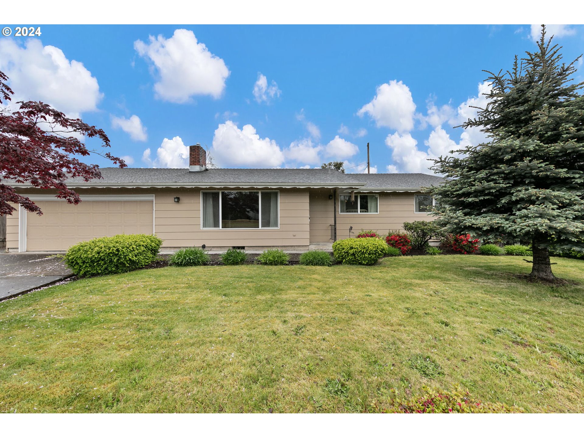 2484 19th Street Springfield, OR 97477 - Photo 1 of 30 a view of a house with a backyard