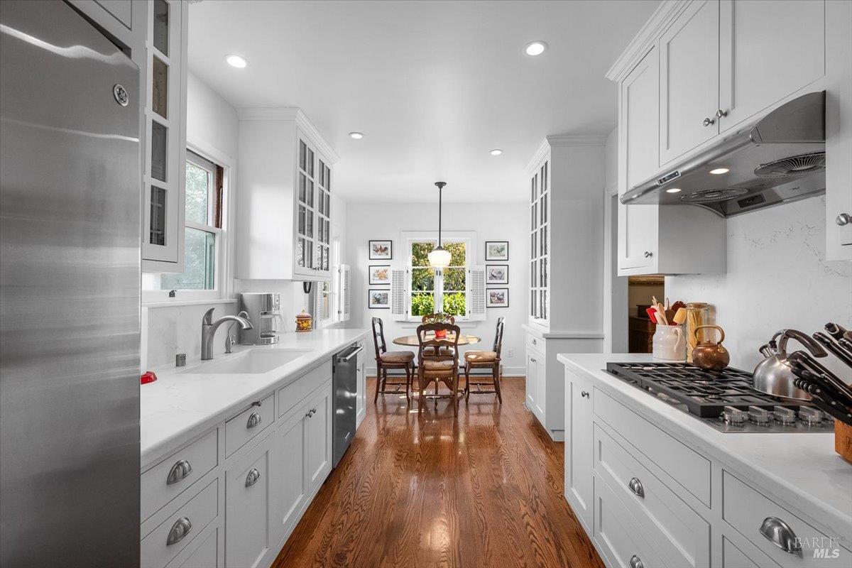 1805 Austin Way Santa Rosa, CA 95404 - Photo 14 of 46 a kitchen with sink stove and cabinets