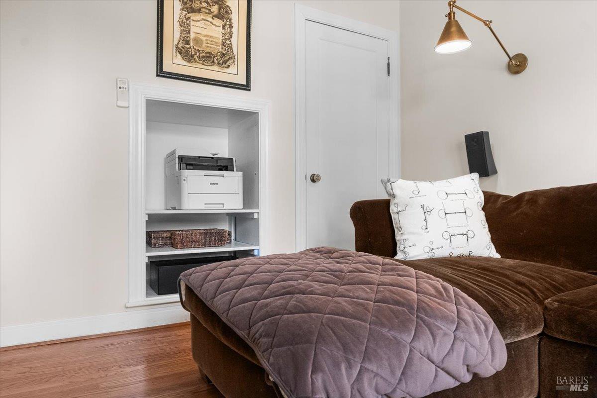 1805 Austin Way Santa Rosa, CA 95404 - Photo 37 of 46 a bedroom with a bed and painting on the wall