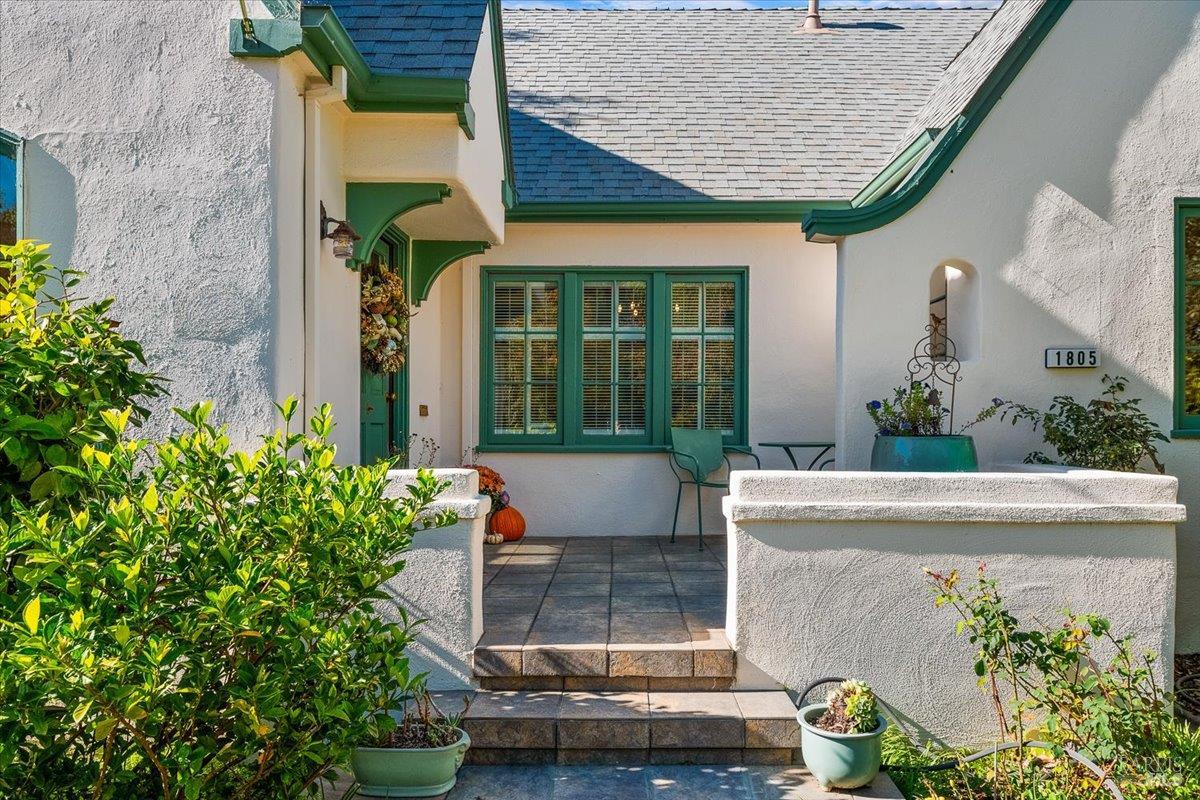 1805 Austin Way Santa Rosa, CA 95404 - Photo 5 of 46 front view of a house with potted plants