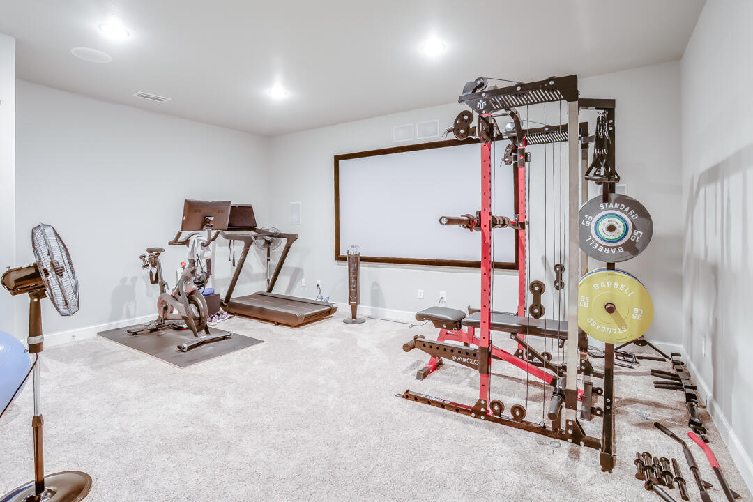 4712 121st Street Lubbock, TX 79424 - Photo 29 of 46 a view of a room with gym equipment