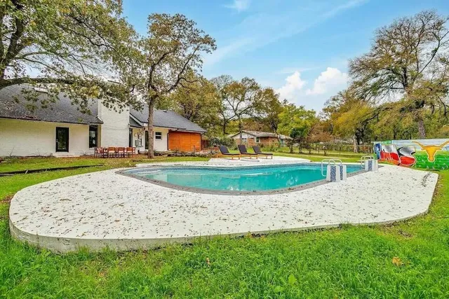 a view of outdoor space yard and house