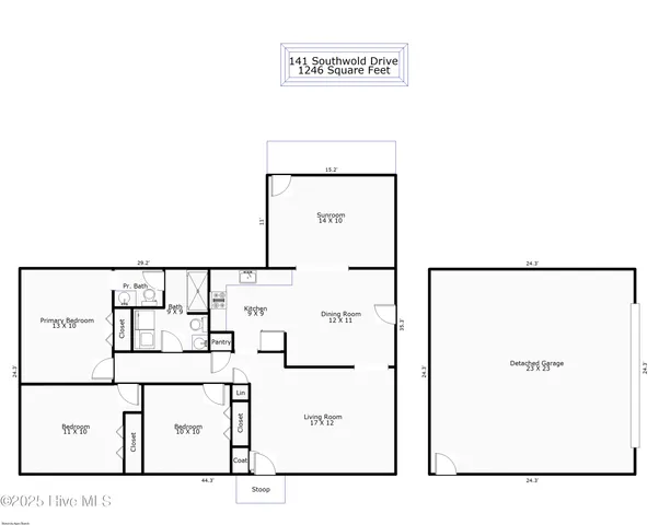 $345,000 | 141 Southwold Drive, Wilmington, NC 28409