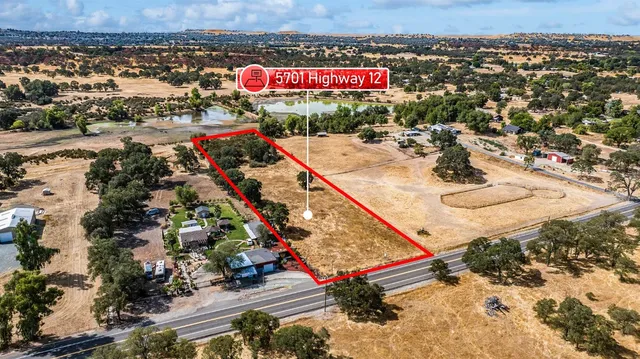 an outdoor space with seating area