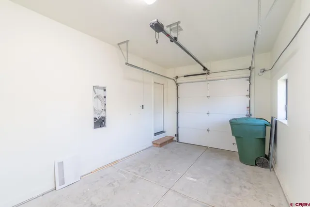 a view of a room with an empty space