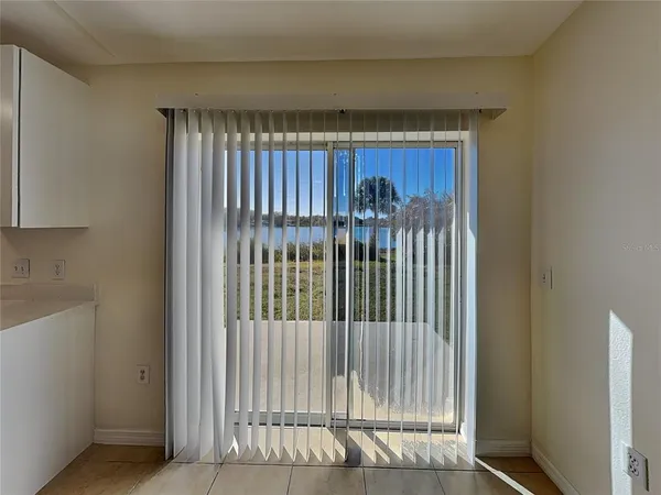 a view of a door
