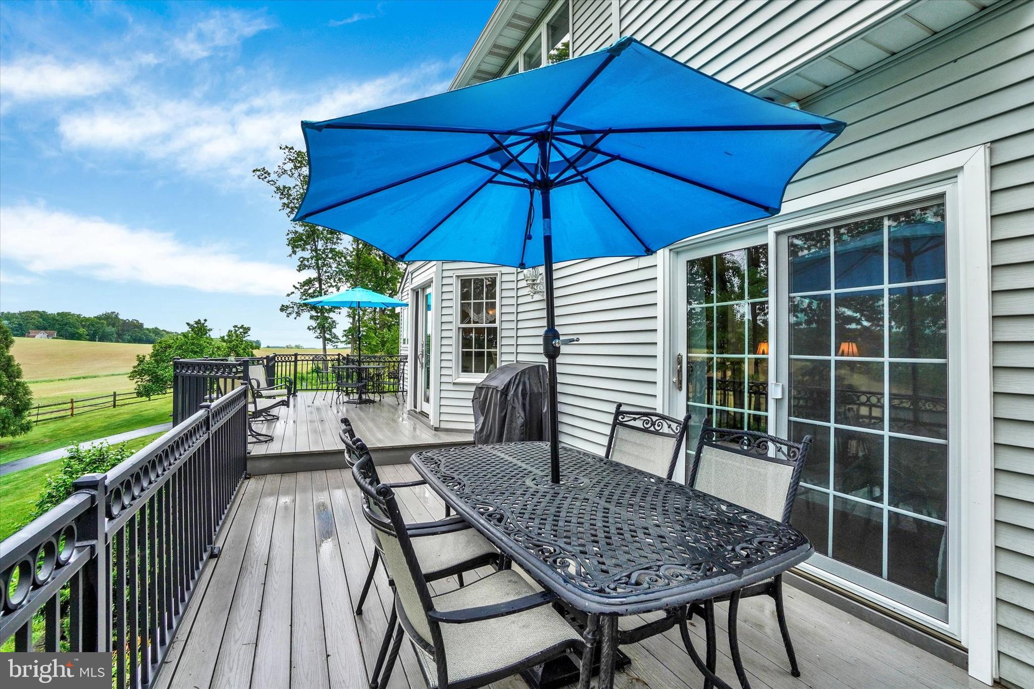 13228 Frank Road New Freedom, PA 17349 - Photo 52 of 83 Composite Deck across the family room & Kitchen