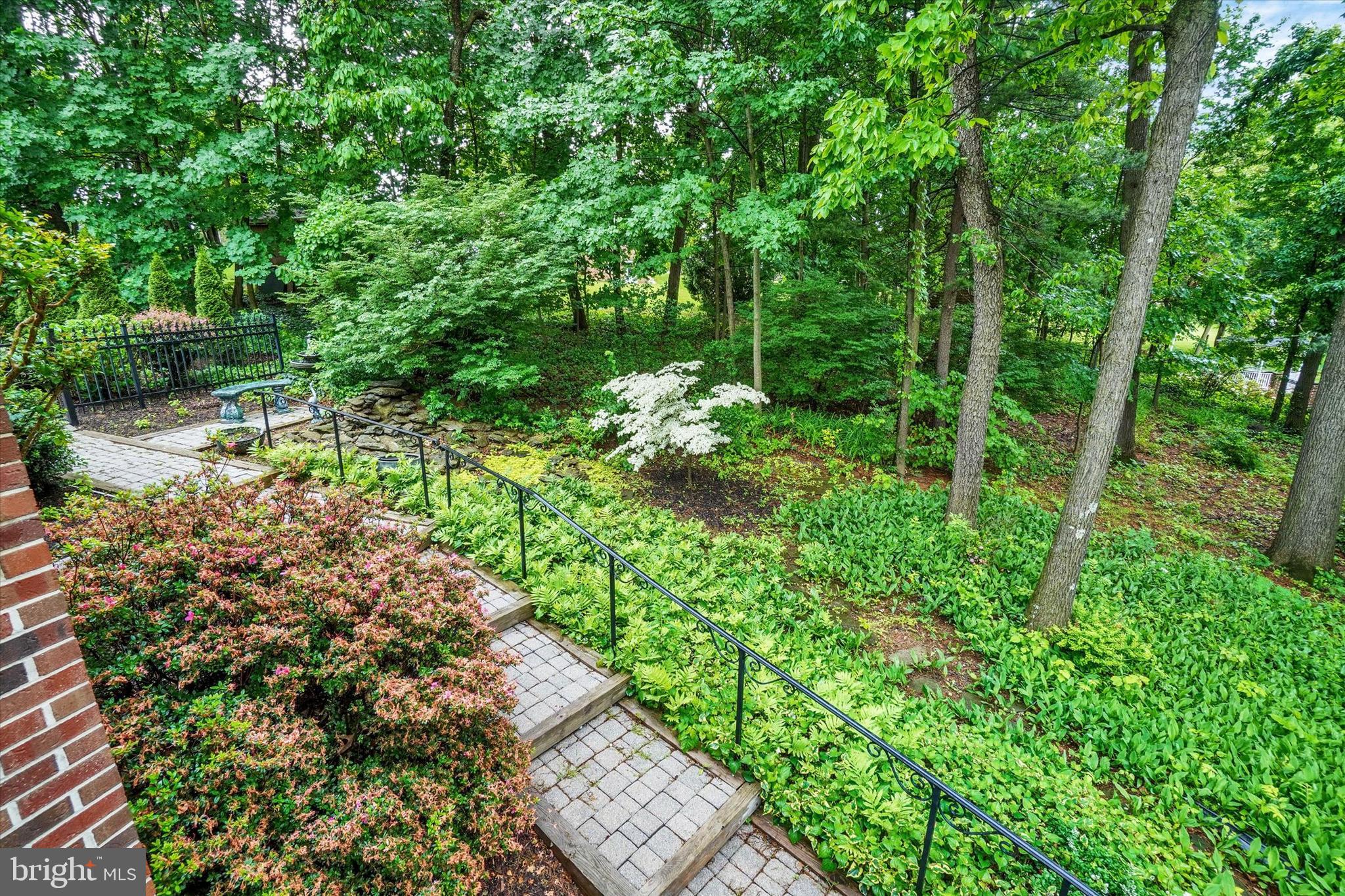 13228 Frank Road New Freedom, PA 17349 - Photo 60 of 83 Fountain and Path from the front yard