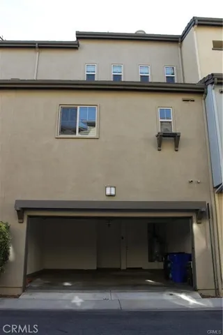 a front view of a building with glass windows