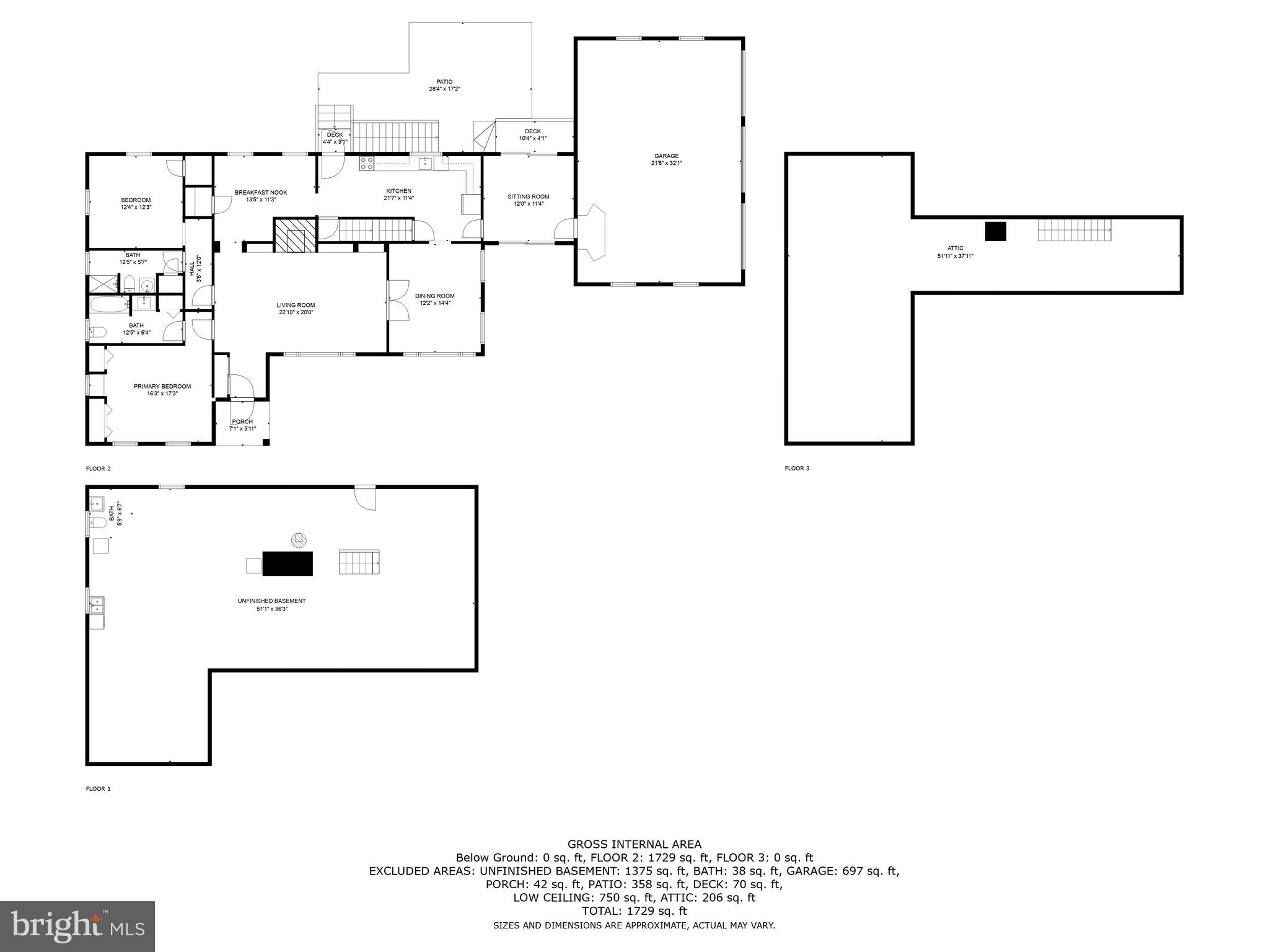 3204 Caves Road Owings Mills, MD 21117 - Photo 44 of 44 Floor Plans