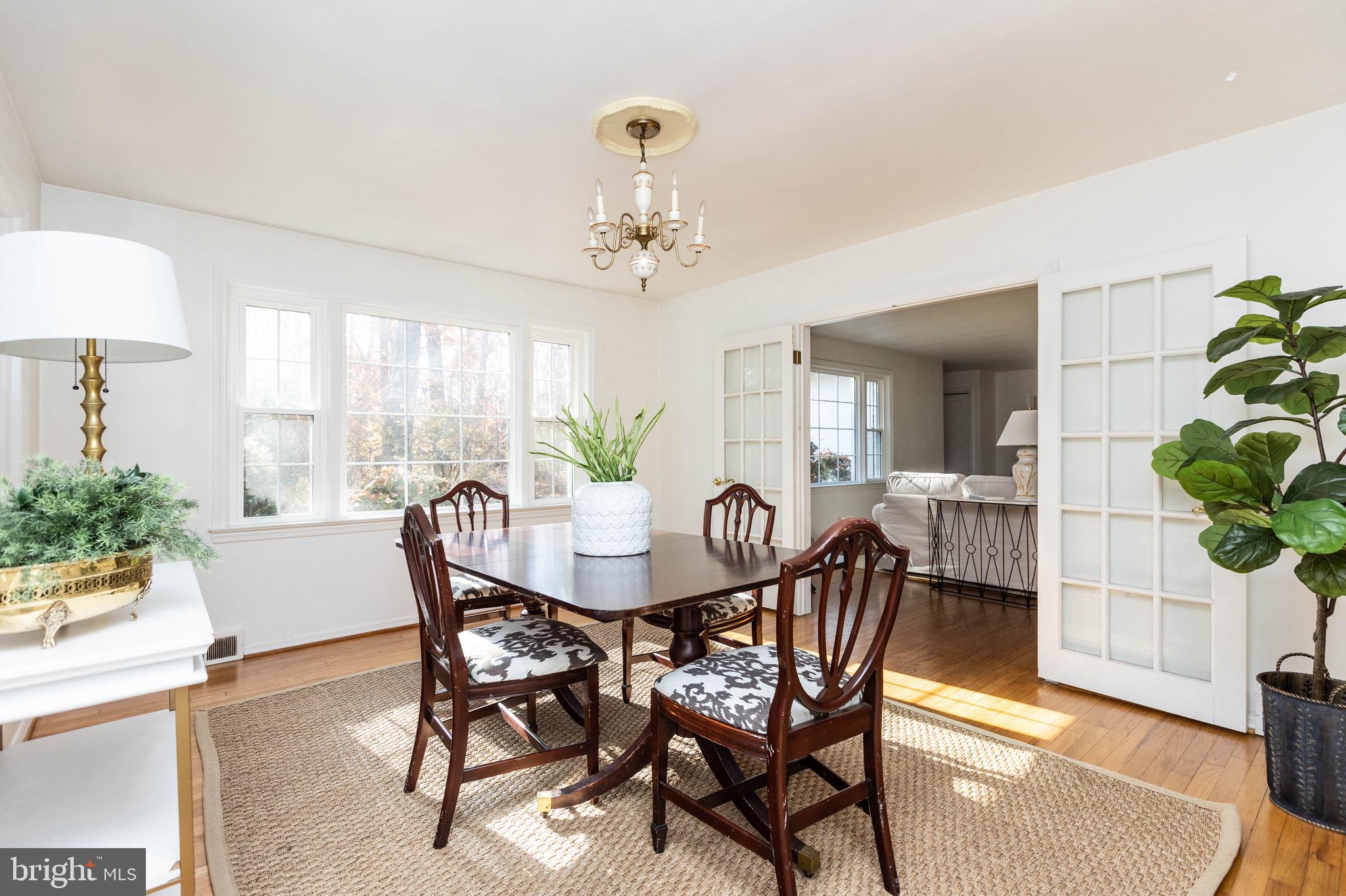 3204 Caves Road Owings Mills, MD 21117 - Photo 9 of 44 Dining rm w/ 2 exposures
