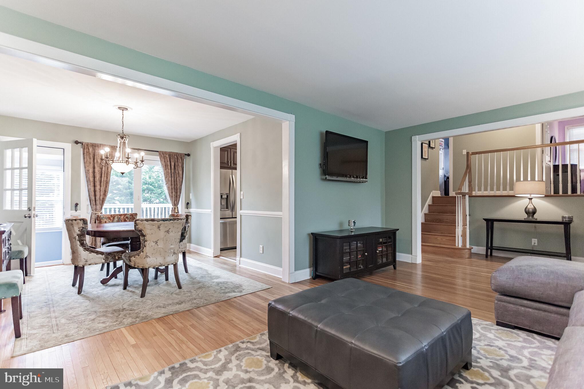 35 Mercer Hill Road Ambler, PA 19002 - Photo 6 of 28 Living Room open to Dining Room