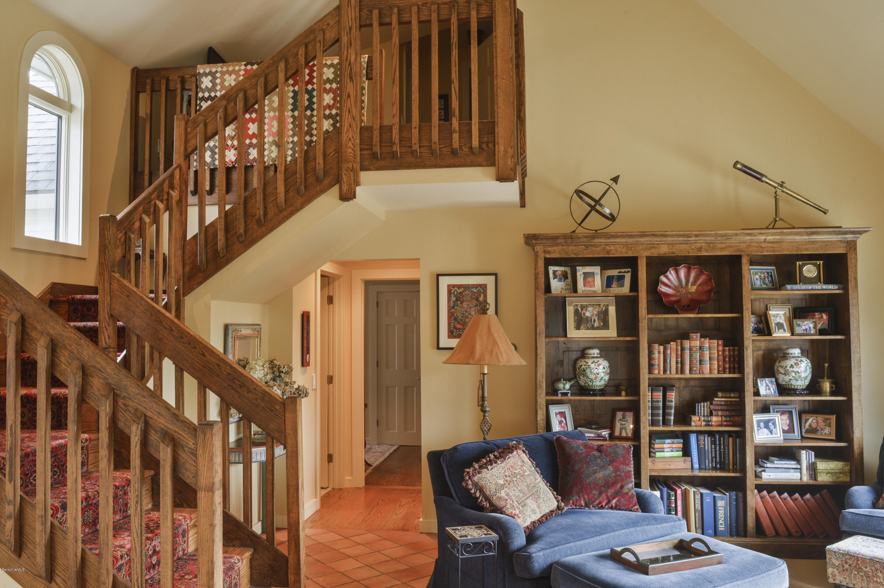 22 Tyringham Road Monterey, MA 01245 - Photo 18 of 24 a front view of a house with entryway and wooden floor