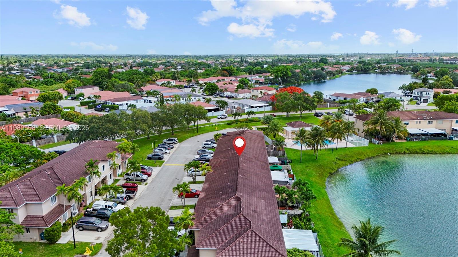 17337 Southwest 140th Court Miami, FL 33177 - Photo 35 of 41 a view of a city and lake view
