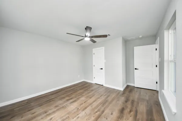 wooden floor in an empty room