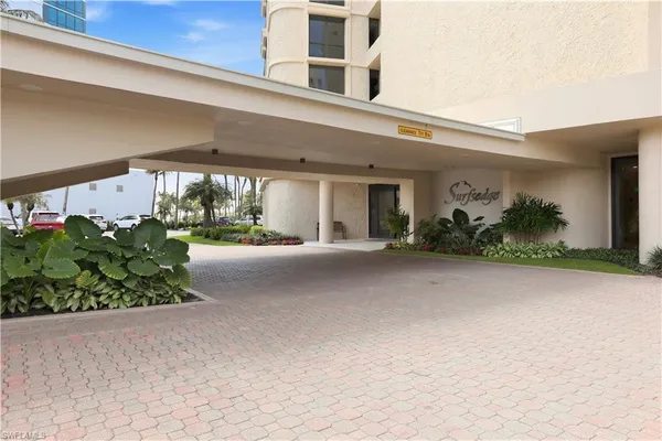 front view of a tall building