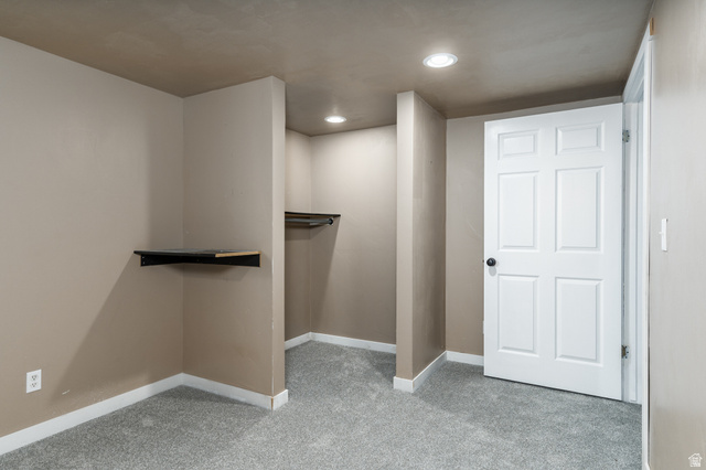 19994 South Olson Road Downey, ID 83234 - Photo 19 of 49 Walk in closet featuring light colored carpet