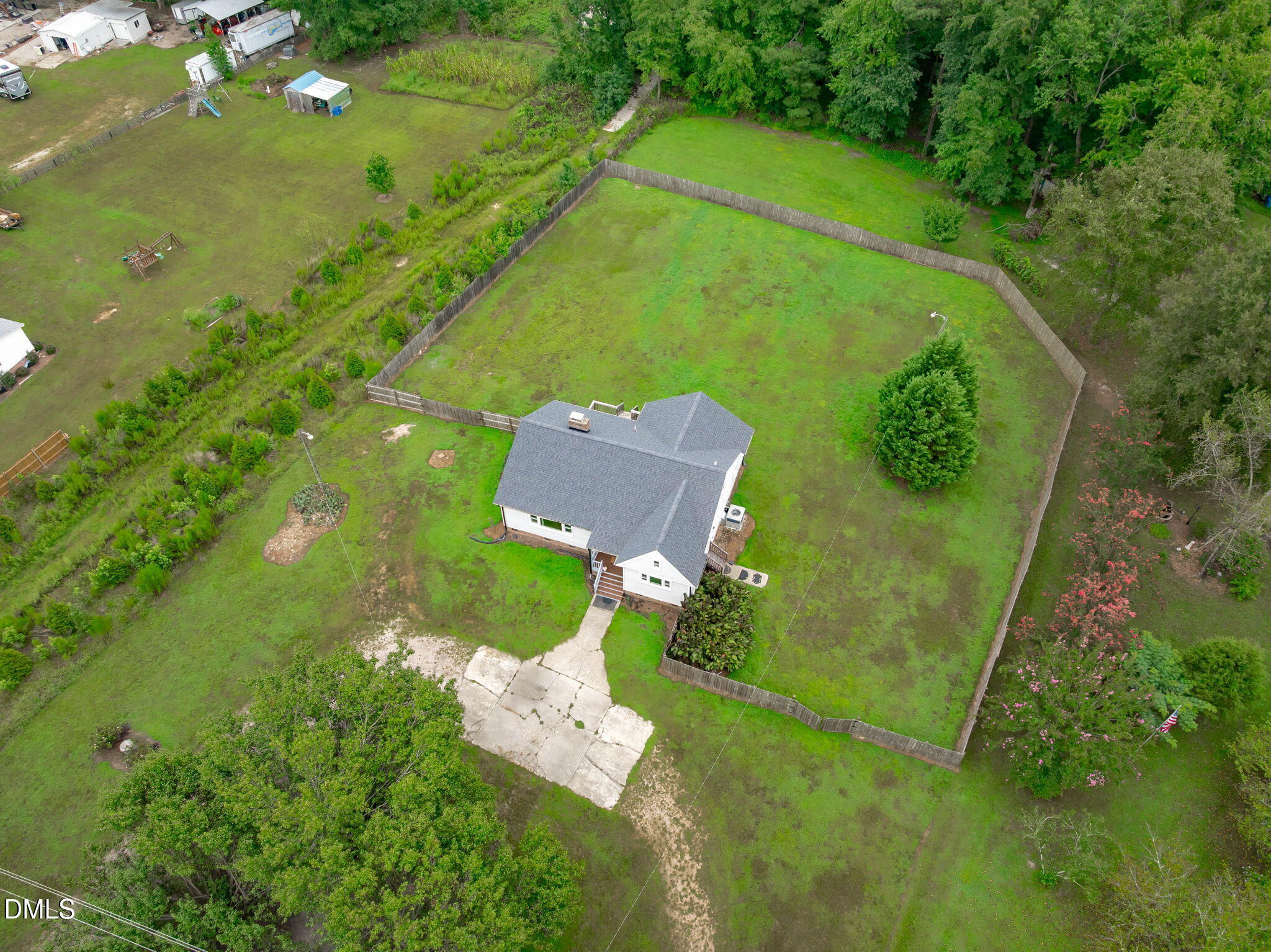 619 Stallings Road Zebulon, NC 27597 - Photo 49 of 56 Aerial View