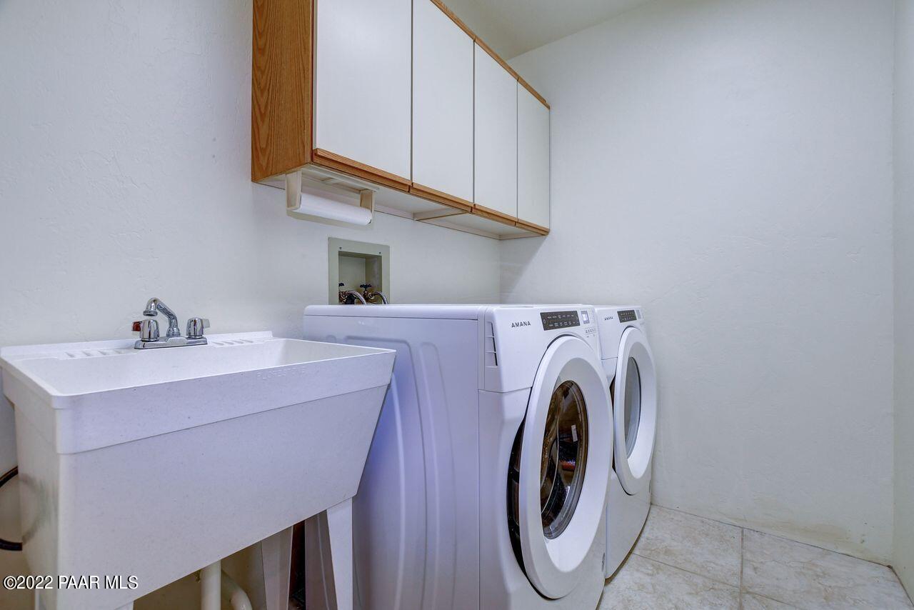 1219 Timber Point North Prescott, AZ 86303 - Photo 22 of 33 a utility room with dryer and washer