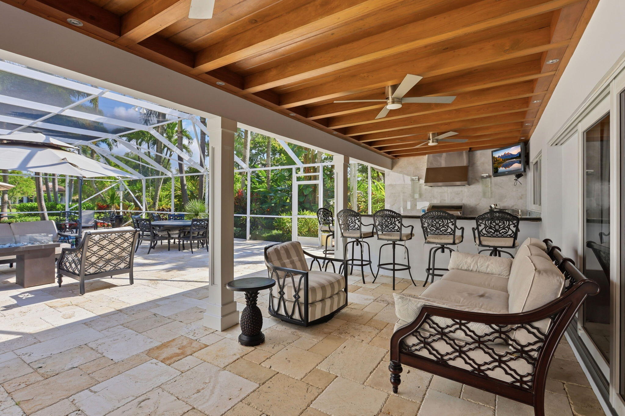 2151 Northwest 30th Road Boca Raton, FL 33431 - Photo 47 of 70 Bar and Summer kitchen area
