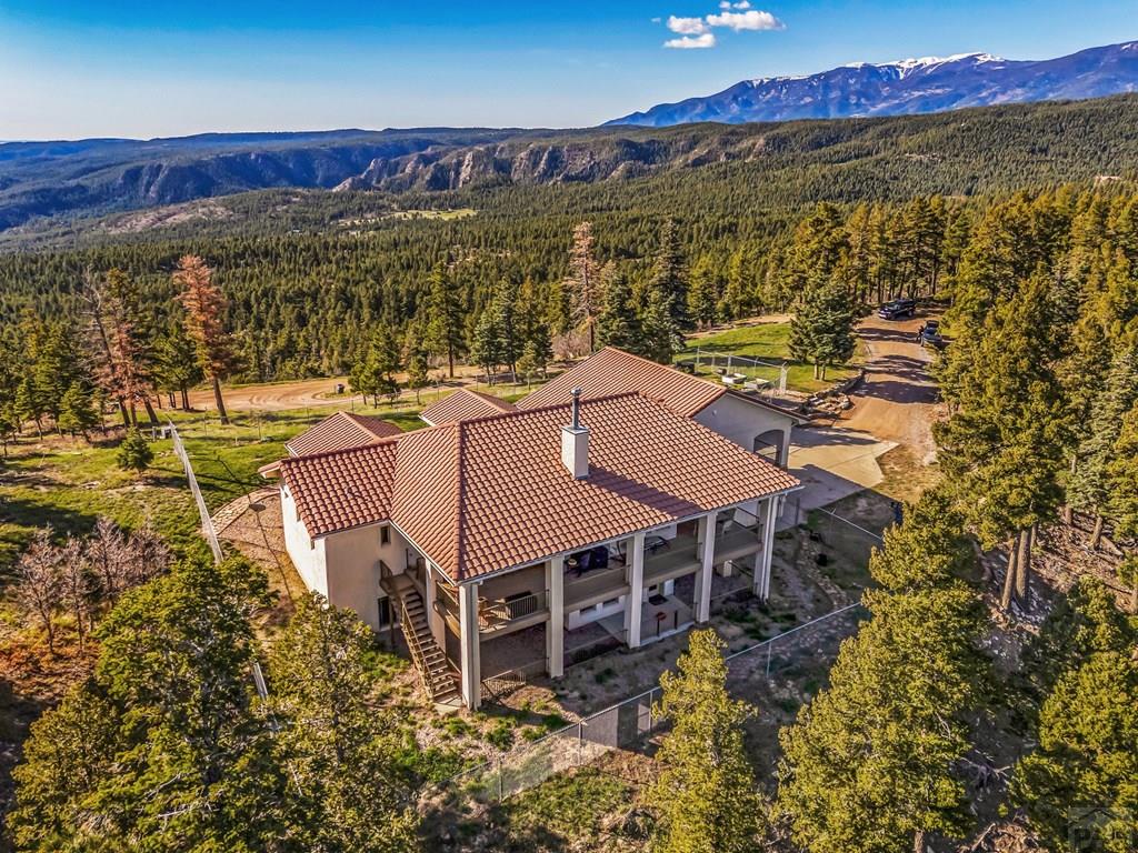 8760 Ridge Road Beulah, CO 81023 - Photo 3 of 45 a aerial view of a house with a ocean view