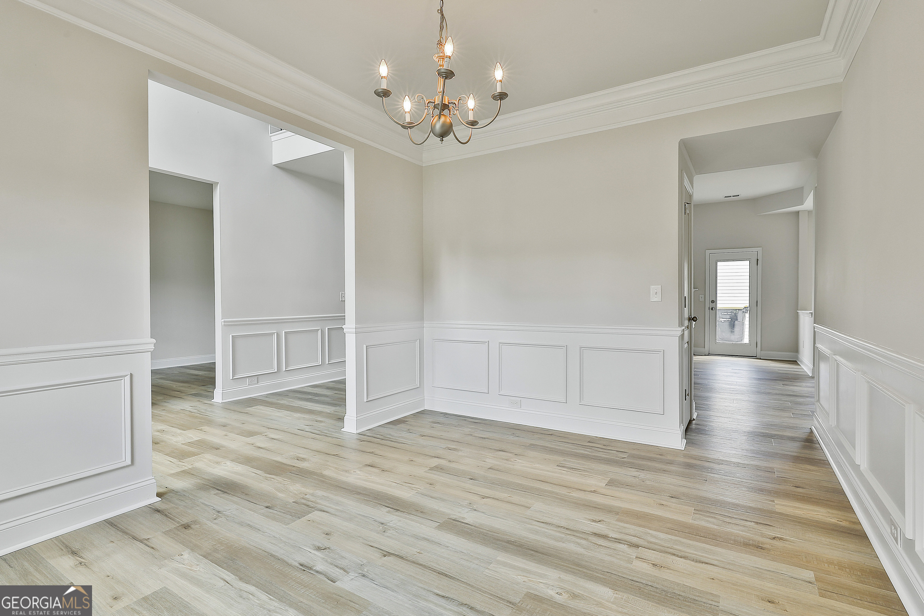 28 Fox Ridge Drive Newnan, GA 30265 - Photo 9 of 47 wooden floor in an empty room with a window
