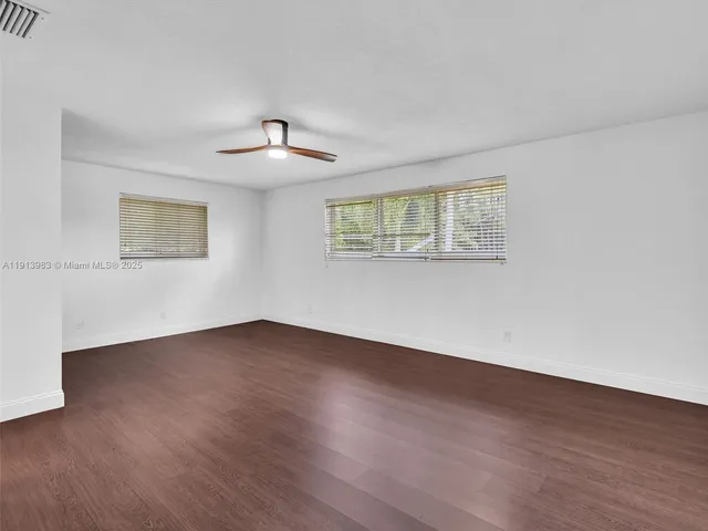 a view of empty room