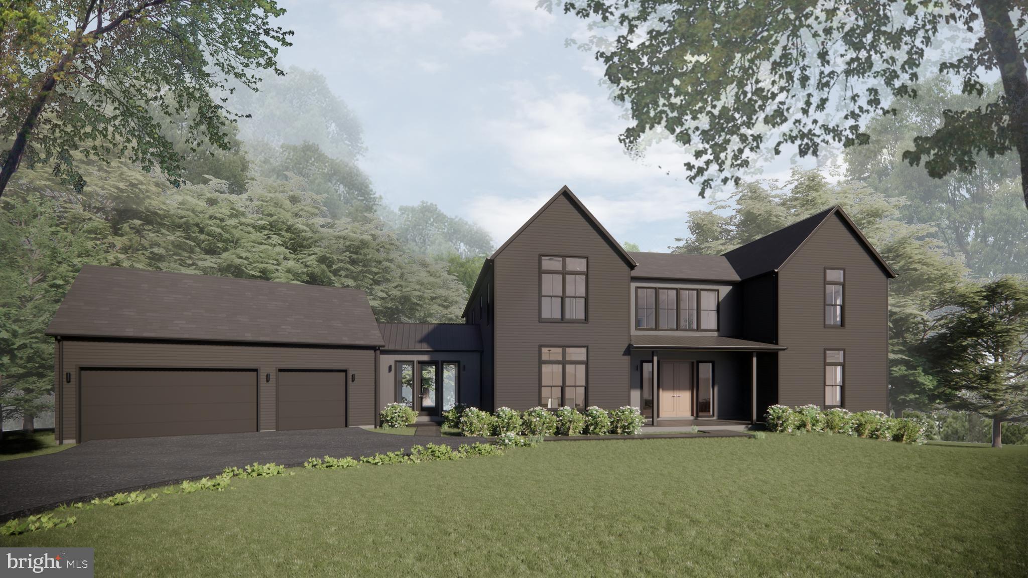 410 Sandy Bank Road Media, PA 19063 - Photo 15 of 32 a front view of a house with a yard