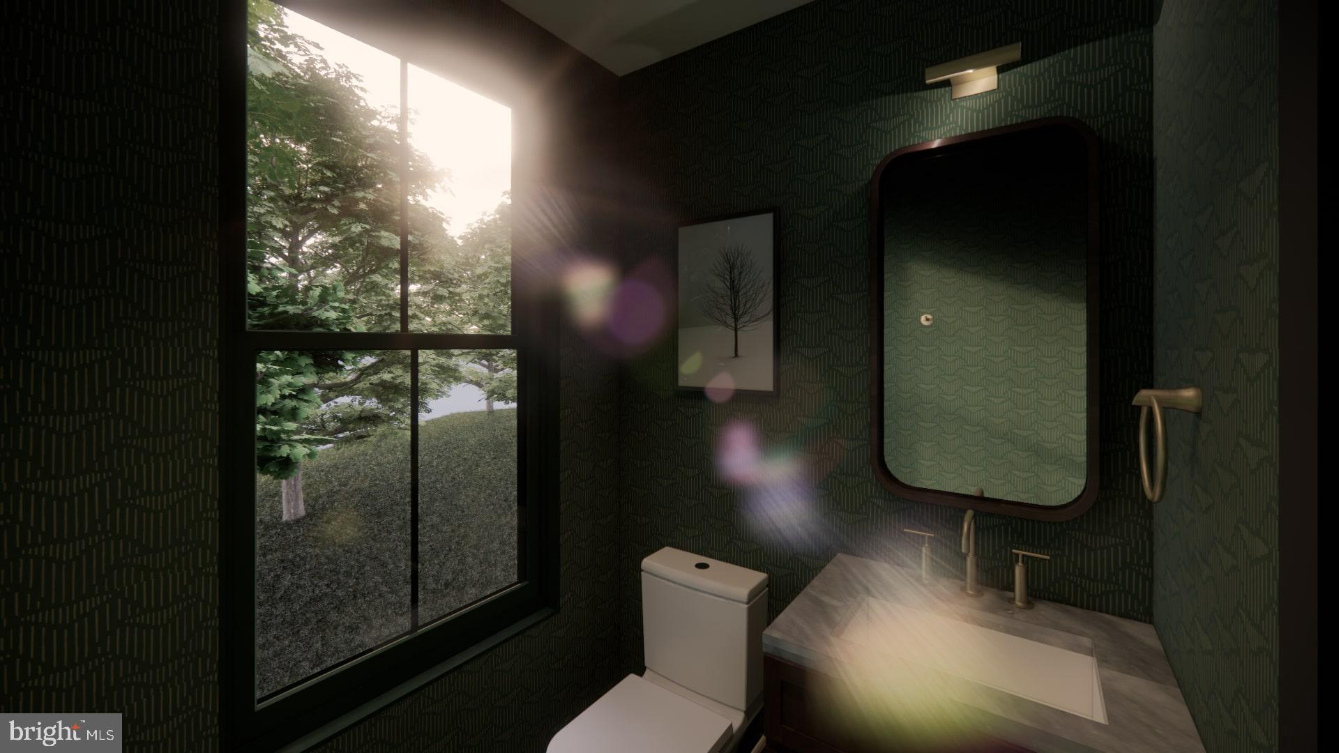 410 Sandy Bank Road Media, PA 19063 - Photo 32 of 32 a bathroom with a toilet and a shower