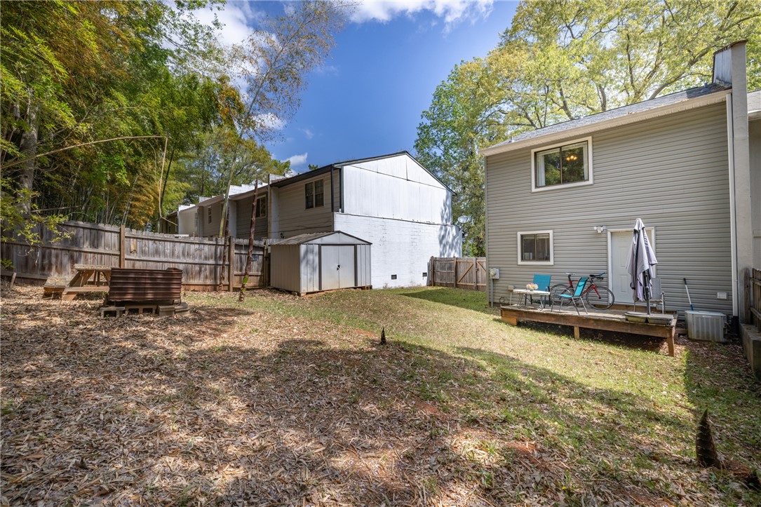 119 Freedom Drive, Unit 8 Clemson, SC 29631 - Photo 25 of 39 This spacious backyard provides ample room for outdoor activities and future enhancements.