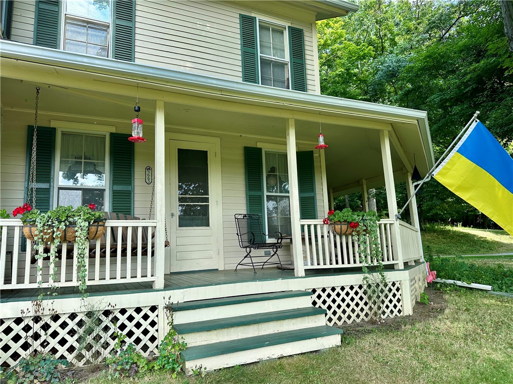 5663 Canadice Lake Road Canadice, NY 14560 - Photo 3 of 46 Large Wrap-Around Porch