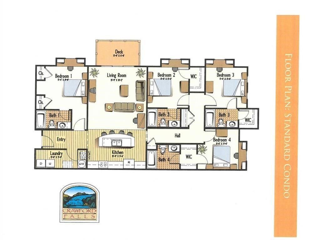 203 Kelly Road, Unit 722 Clemson, SC 29631 - Photo 20 of 20 Floor plan