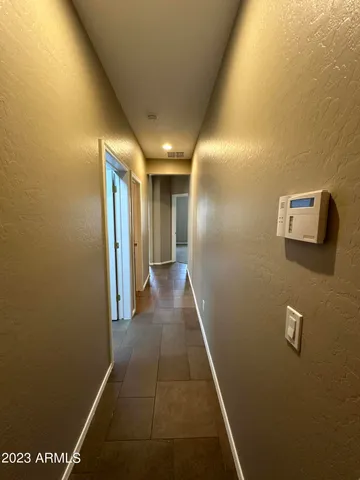 a view interior of the house with a yard