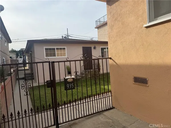 a view of balcony