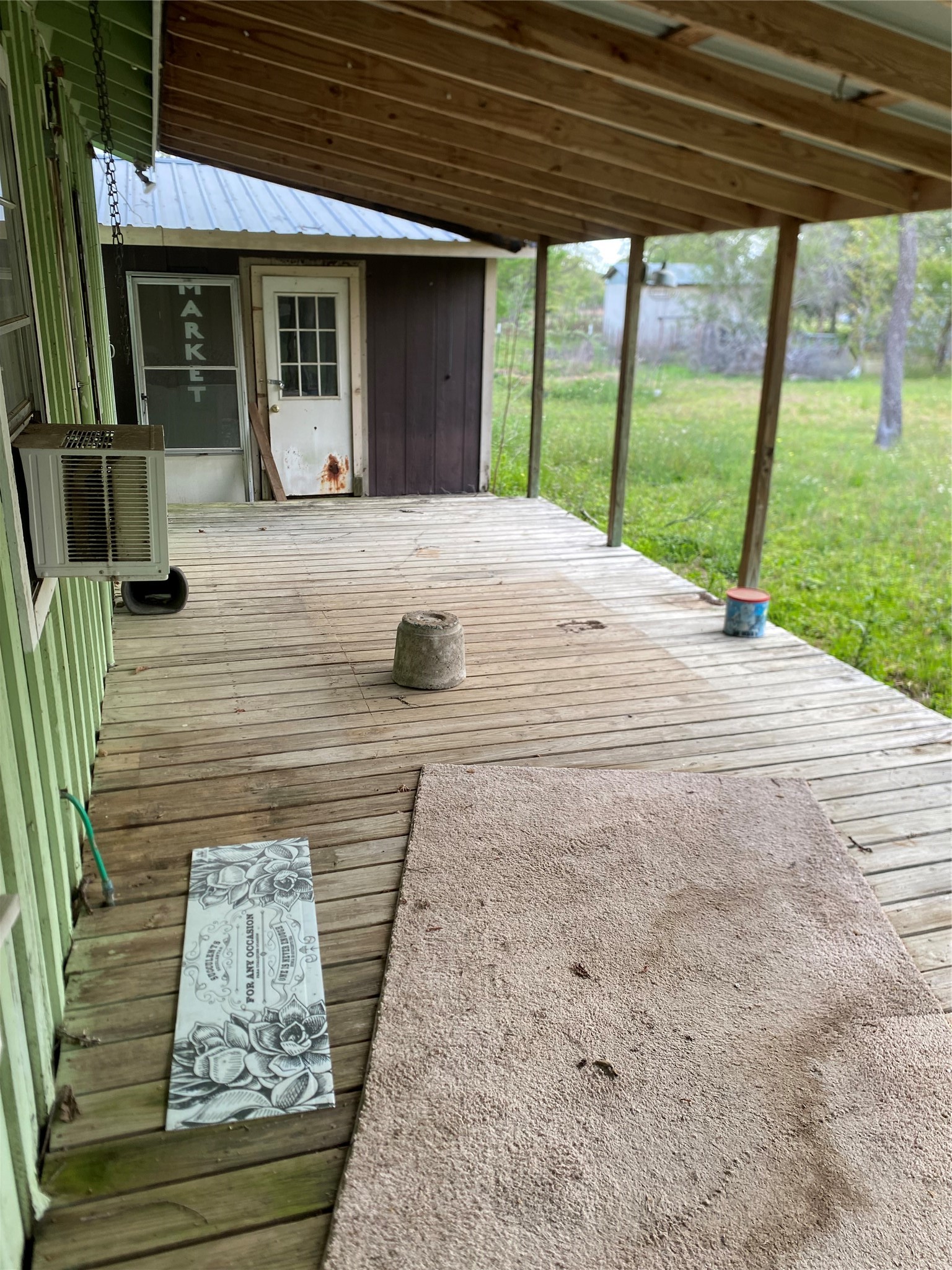 214 Houston Avenue Somerville, TX 77879 - Photo 8 of 18 Back Porch Area