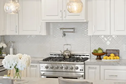 a stove top oven sitting on a table