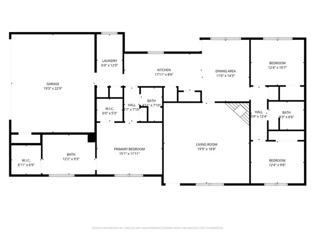 an aerial view of residential house with outdoor space