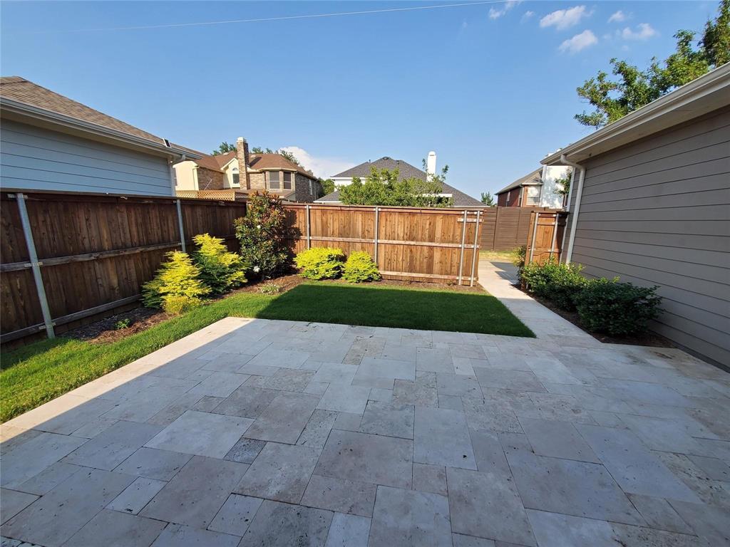 2846 Lotus Street Carrollton, TX 75007 - Photo 20 of 21 a view of a backyard