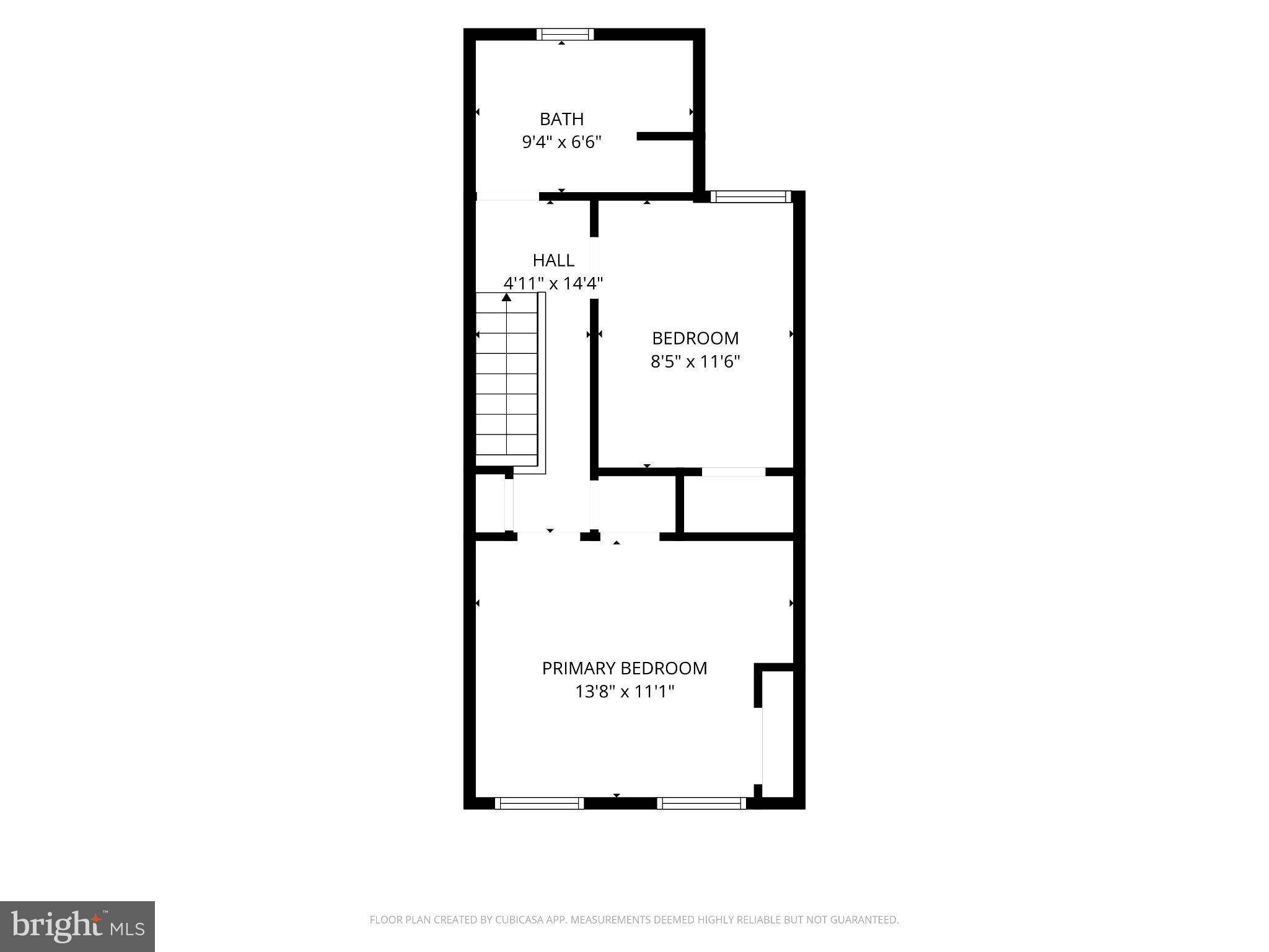 529 Tree Street Philadelphia, PA 19148 - Photo 29 of 31 2nd Floor Plan