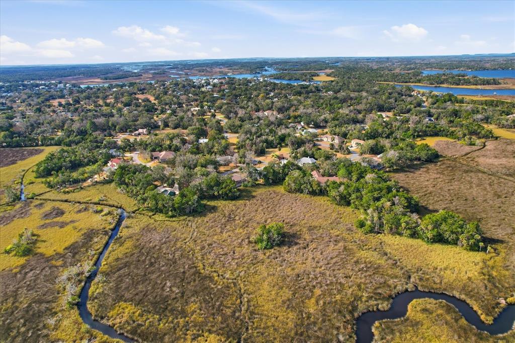 4601 South Gator Loop Homosassa, FL 34448 - Photo 42 of 49 an aerial view of residential houses with outdoor space