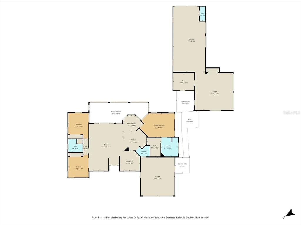 4601 South Gator Loop Homosassa, FL 34448 - Photo 49 of 49 a picture of floor plan