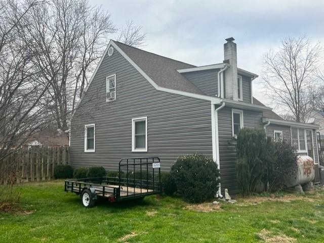 3016 Lyndhurst Road Stuarts Draft, VA 24477 - Photo 15 of 15 a backyard of a house with table and chairs