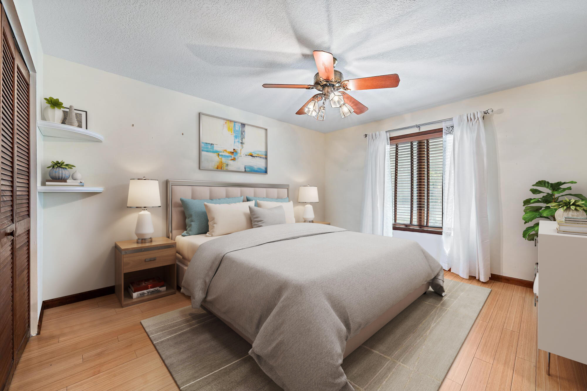 19150 Southeast Jupiter Road Jupiter, FL 33458 - Photo 27 of 43 a bedroom with a bed and a window