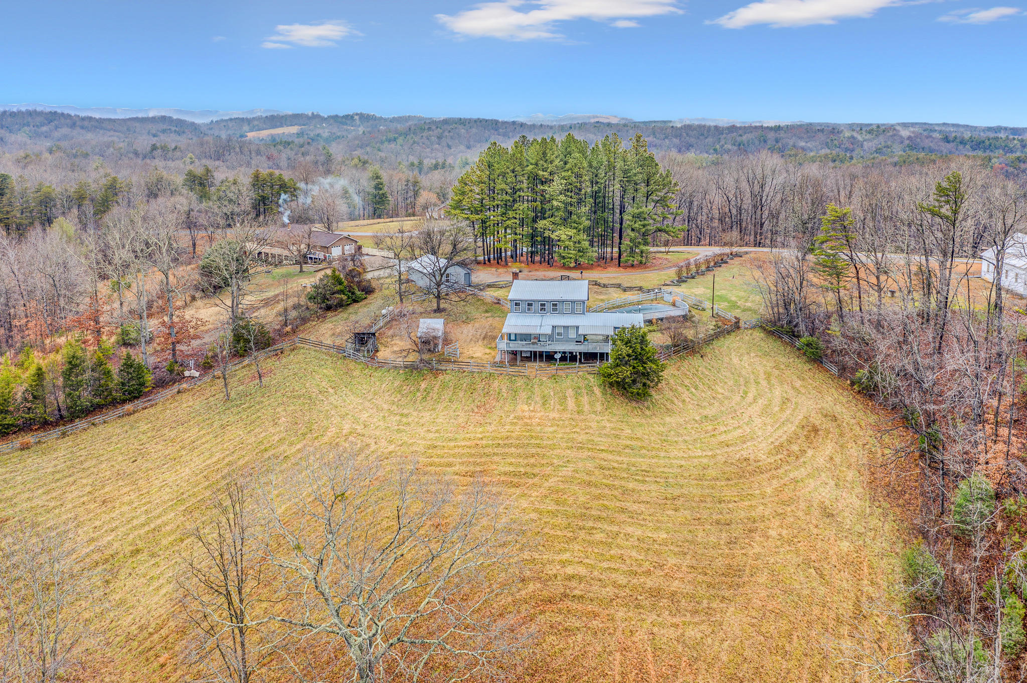 1100 Knob Church Road Henry, VA 24102 - Photo 15 of 40 13a Back of Home