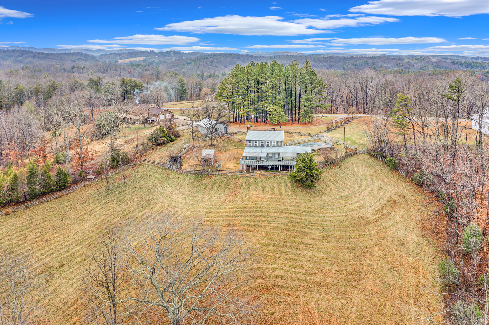 1100 Knob Church Road Henry, VA 24102 - Photo 33 of 40 26a Back of Home