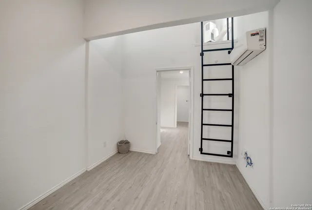 wooden floor in a room