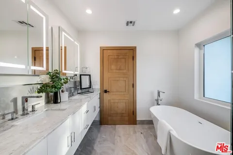 an empty room with window