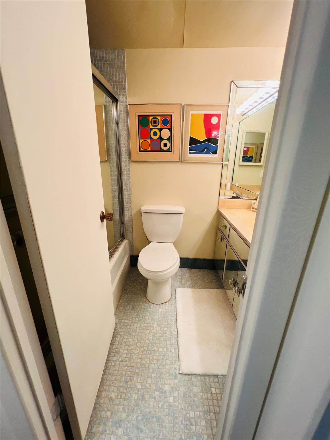 800 Northeast 195th Street, Unit 307 Miami, FL 33179 - Photo 50 of 63 a bathroom with a toilet and a shower